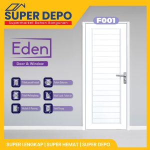 EDEN KANA UPVCD F 001 70X198CM WH KN
