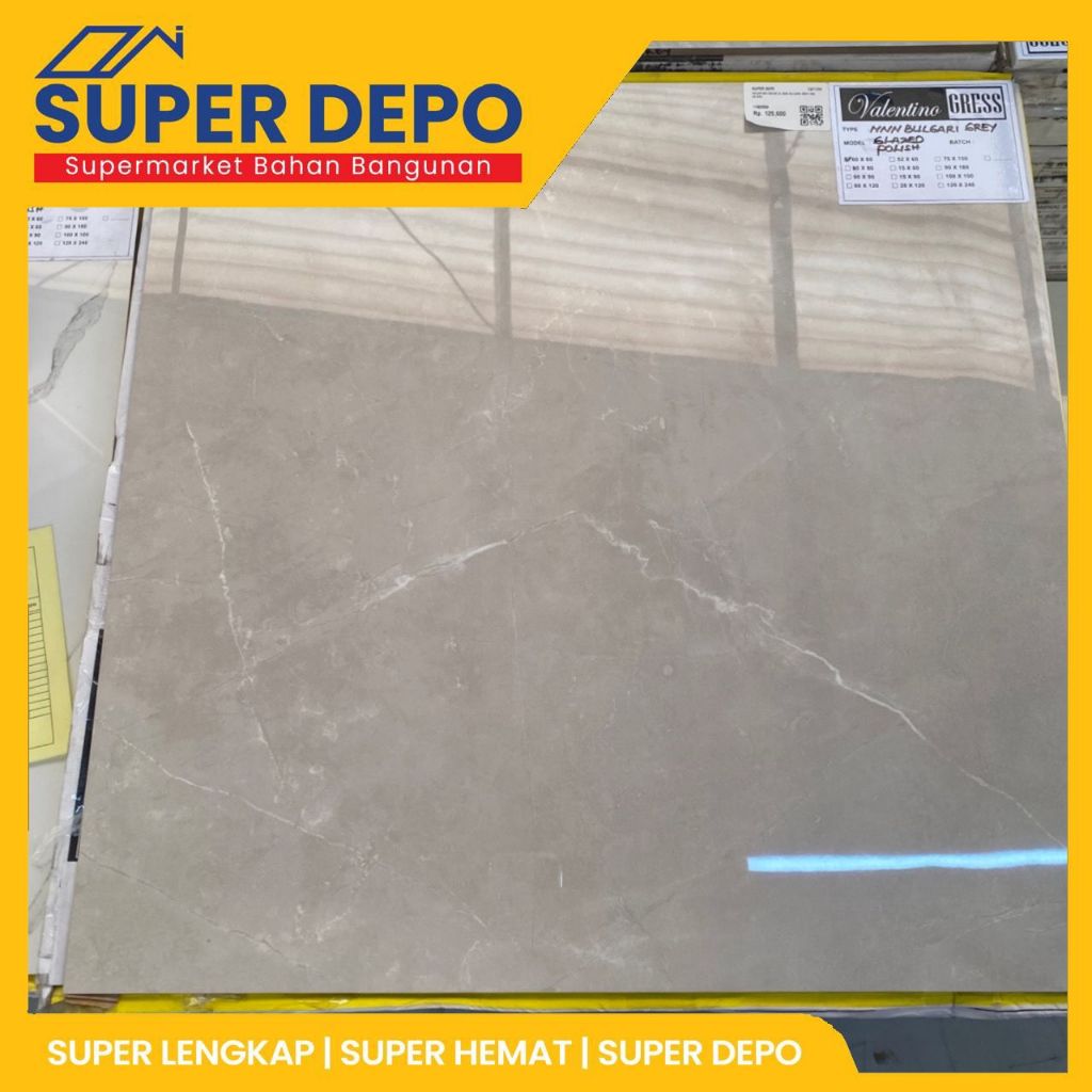 GRANITE VALENTINO GRESS 60X60 - NNN BULGARI GREY KW 2