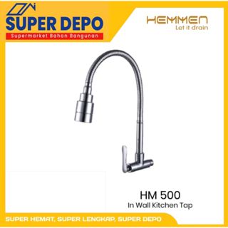 HEMMEN HM500 IN WALL KITCHEN TAP ( COOL ) FLEXSIBEL