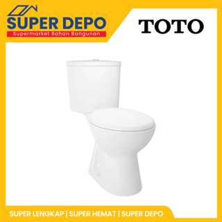 CLOSET / KLOSET DUDUK TOTO - CW 633J SINGLE FLUSH BODY + TUTUP