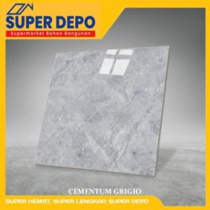 VALENTINO GRESS CEMENTUM GRIGIO POLISHED 60X60 KW 1